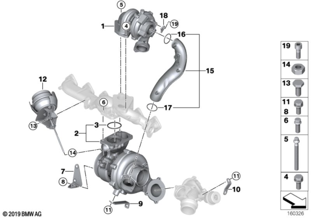 2010 BMW 335d  O-Ring Diagram for 11657795047