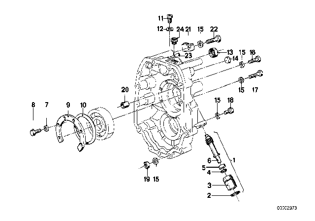 1986 BMW 735i O-Ring Diagram for 11431740045