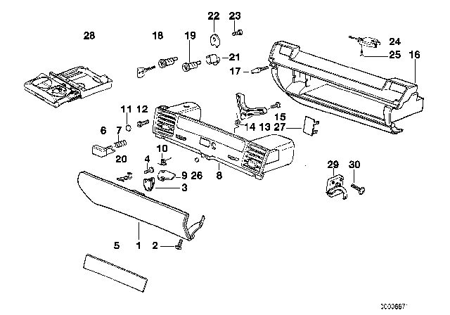 1998 BMW 328i Torx Bolt For Plastic Material Diagram for 07149140999