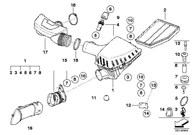 2006 BMW 650i  Cover Diagram for 13717577710