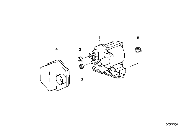 1992 BMW 750iL  Ignition Coil Diagram for 12131720491