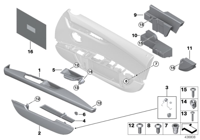 2012 BMW Z4  Expanding Nut Diagram for 07147111104
