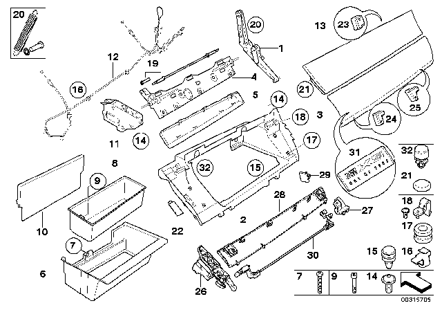 2008 BMW X6 Screw Diagram for 51169142188