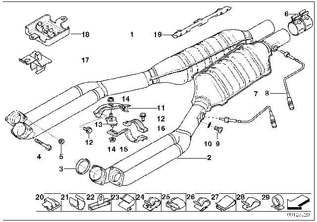 1998 BMW 750iL  Screw Plug Diagram for 07119900801