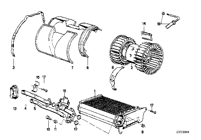 1988 BMW M3  Rubber Grommet Diagram for 64111370809