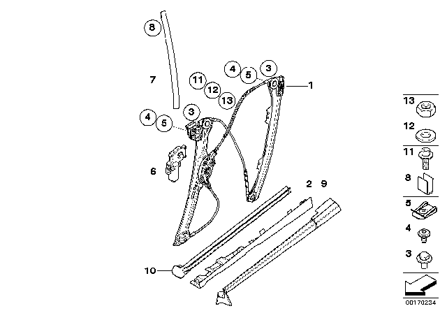 2006 BMW M6  Hex Bolt Diagram for 51247203736