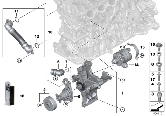 2020 BMW 745e xDrive  CONNECTOR Diagram for 11519489804