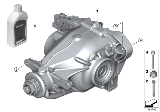 2019 BMW X5  REAR-AXLE-DRIVE Diagram for 33108662661