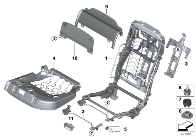 2019 BMW 740i xDrive  Slot Cover Diagram for 52207357453