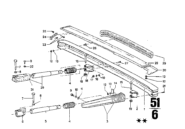 1973 BMW Bavaria  Hex Bolt Diagram for 07119903039
