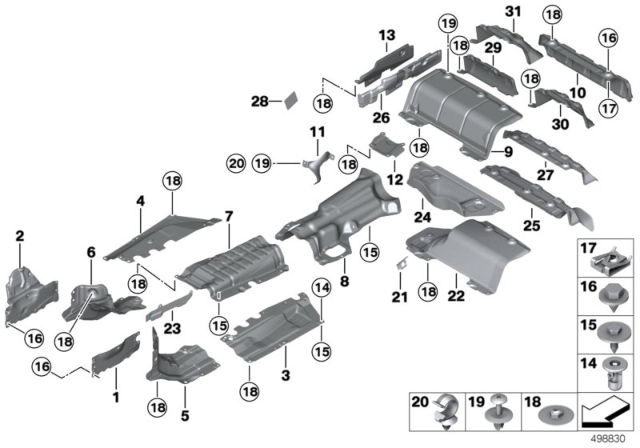2014 BMW 328d  Screw, Self Tapping Diagram for 07119901354