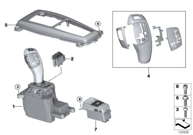 2011 BMW X5  Oval-Head Screw, Self-Locking Diagram for 07147118984