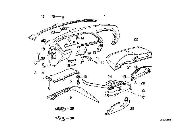 1992 BMW 850i  Cap Diagram for 51458118220