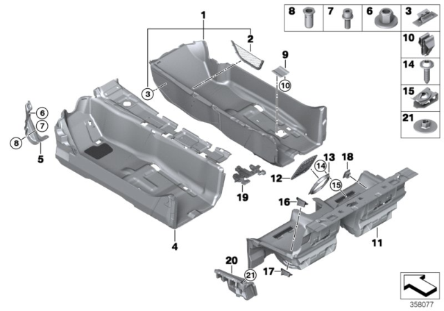 2016 BMW i8  Isa Screw Diagram for 07129903749