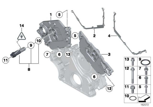 2013 BMW 760Li  O-Ring Diagram for 11367561852
