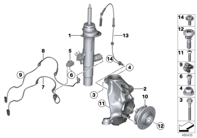 2017 BMW 430i xDrive  Adapter Lead Vdc Diagram for 37146793850