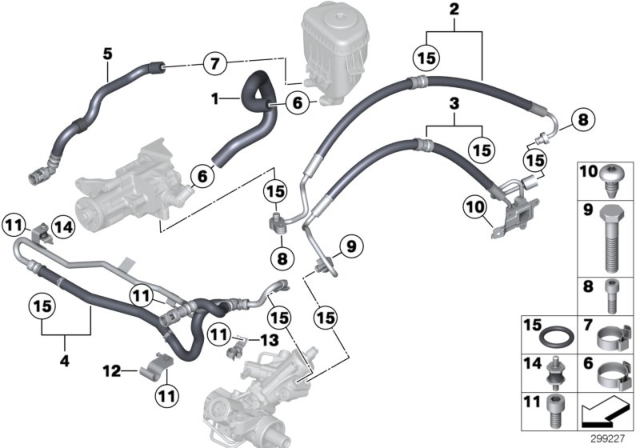 2015 BMW 640i xDrive Gran Coupe Expansion Hose 2Nd Part Diagram for 32416798236