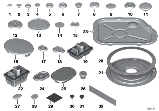 2015 BMW M6  Screw Plug Diagram for 07119902292