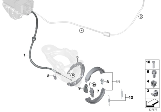 2012 BMW X5  Hex Bolt Diagram for 34416772118