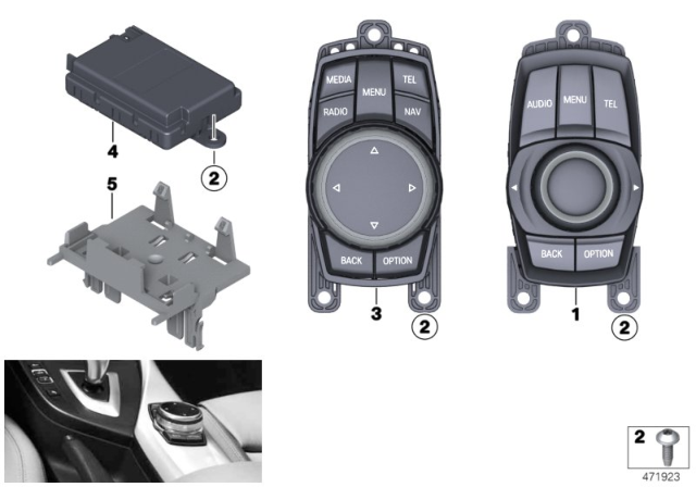 2020 BMW M240i xDrive  HOLDER TBX Diagram for 65829392247