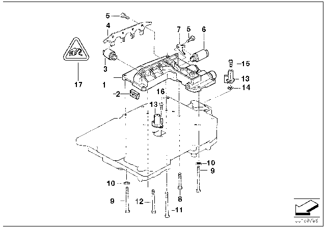 1999 BMW M3  Pulse Generator Diagram for 24341219316