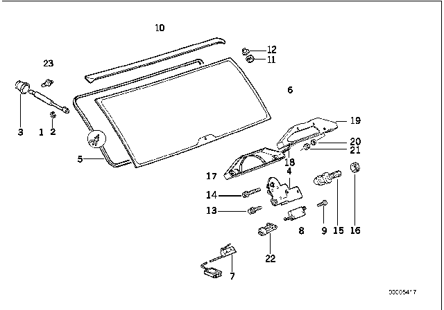 1994 BMW 525i  Pin Diagram for 41328133149