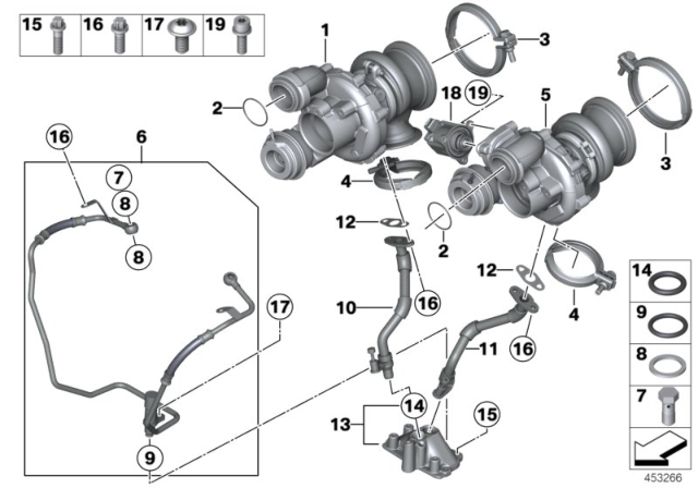2013 BMW Alpina B7 xDrive  Oil Pipe Diagram for 11427634680