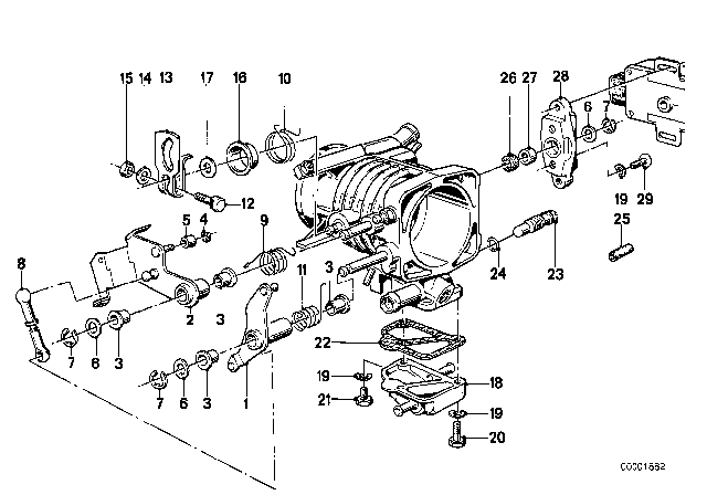 1979 BMW 733i  Washer Diagram for 07119902255