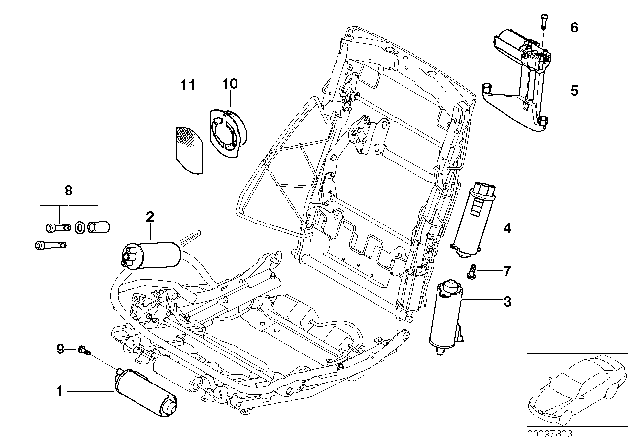2008 BMW Alpina B7 Set Of Screws Diagram for 52207070492