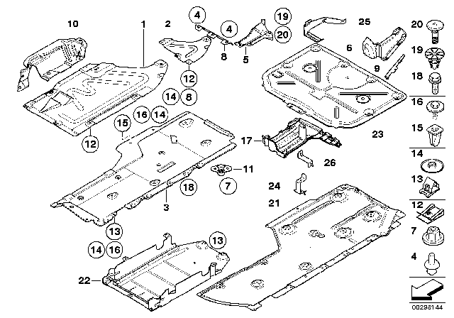 2009 BMW M3 Holder, Plug Connection, Oxygen Sensor Diagram for 61137841524