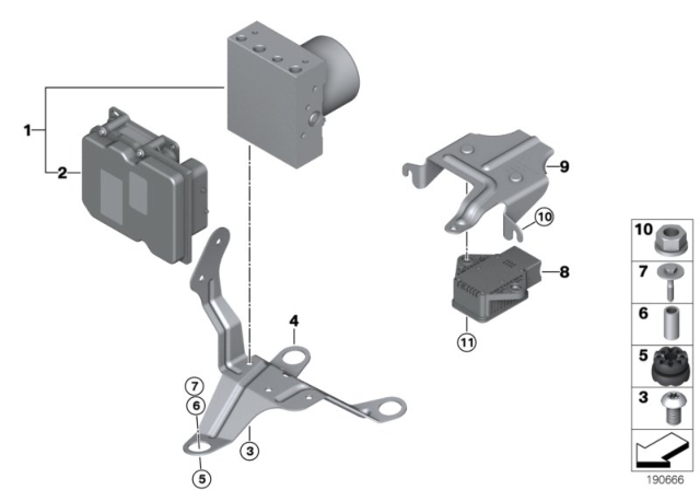 2015 BMW Z4  Control Unit Dsc Repair Kit Diagram for 34526795706