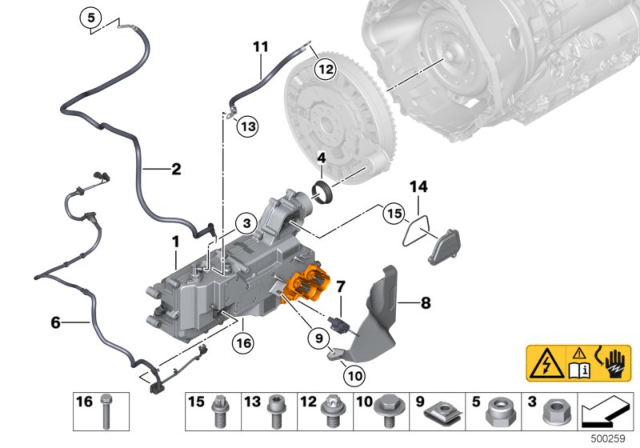 2012 BMW 750i  Asa-Bolt Diagram for 07129906166