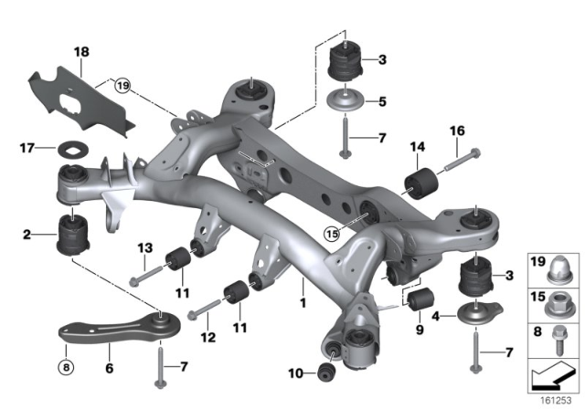 2010 BMW 328i xDrive  Stopper, Rear Right Diagram for 33306776888