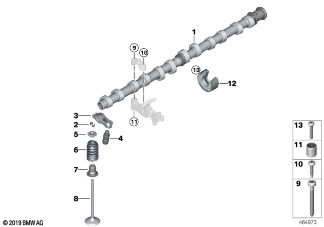 2020 BMW X4 M RELUCTOR Diagram for 11368053405