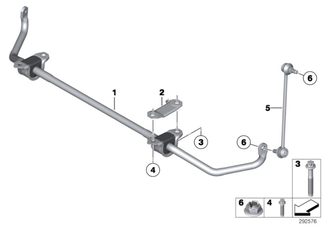 2014 BMW M6  Covering Plate Diagram for 31352284110