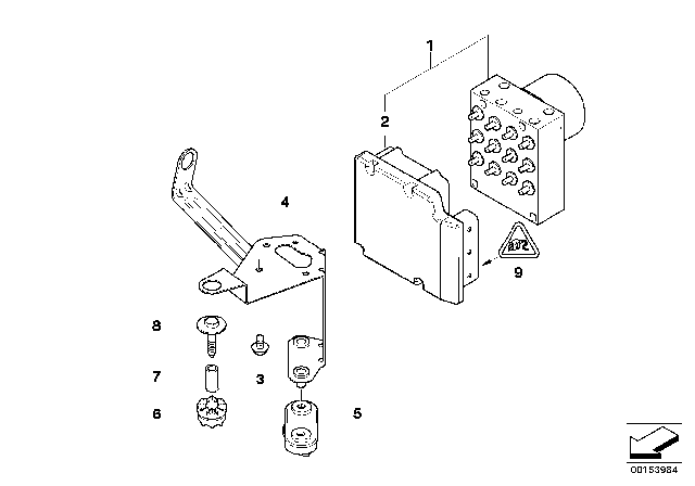 2005 BMW M3  Plug Housing Diagram for 61138377146