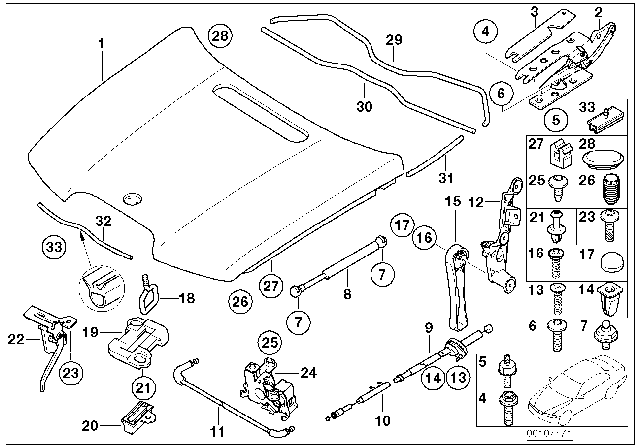 2008 BMW 750i Screw, Self Tapping Diagram for 07119904350