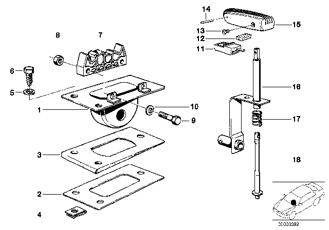 1979 BMW 320i  Hex Head Screw Diagram for 07119916833