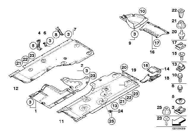 2011 BMW 1 Series M Deflector Lip, Rear Left Diagram for 51717117637
