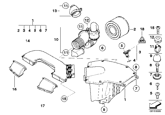 2010 BMW 128i  Suction Hood Diagram for 13717547593