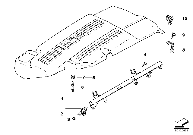 2003 BMW 325Ci  Cover Diagram for 13537515326