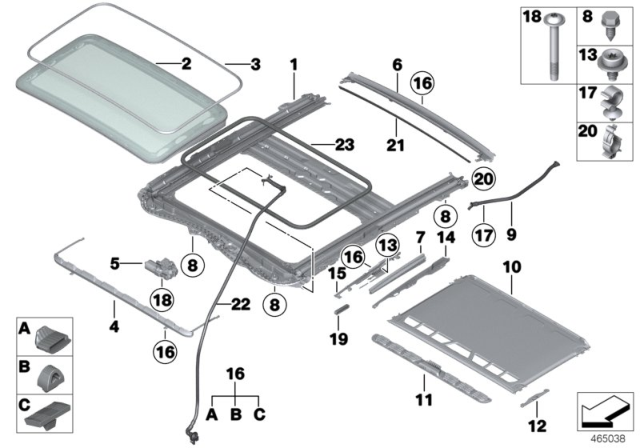 2019 BMW M4  Hose Clamp Diagram for 17117727465