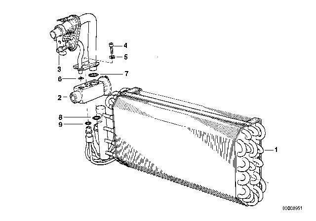 1999 BMW 318ti  Set Pipe Diagram for 64118373882
