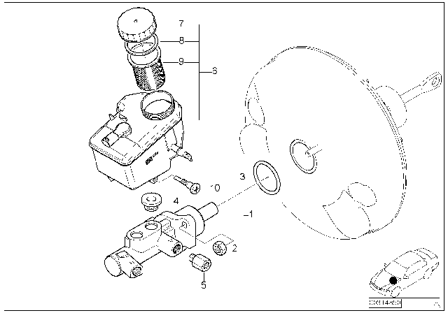 2004 BMW 330Ci  Strainer Tube Diagram for 34326752749