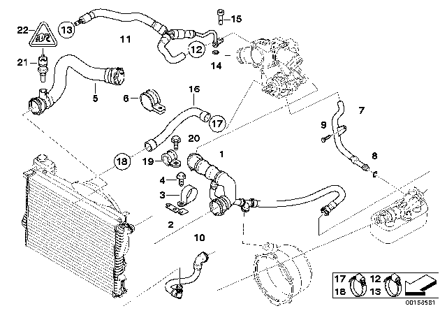 2001 BMW 750iL O-Ring Diagram for 11537501776
