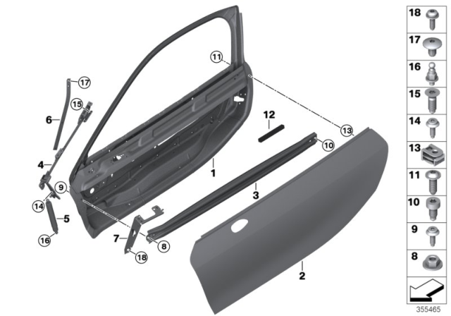2015 BMW i8  Screw Diagram for 51212754815