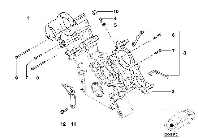 2001 BMW Z8  Fillister Head With Washer Diagram for 07119906058