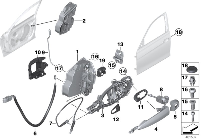 2014 BMW 328i xDrive  Sound Cover, Door, Left Diagram for 51217321639