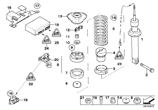2010 BMW M6  Round Receptacle 2.5 Diagram for 61131376206