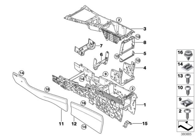 2009 BMW X6 Torx-Bolt With Washer Diagram for 07147139404